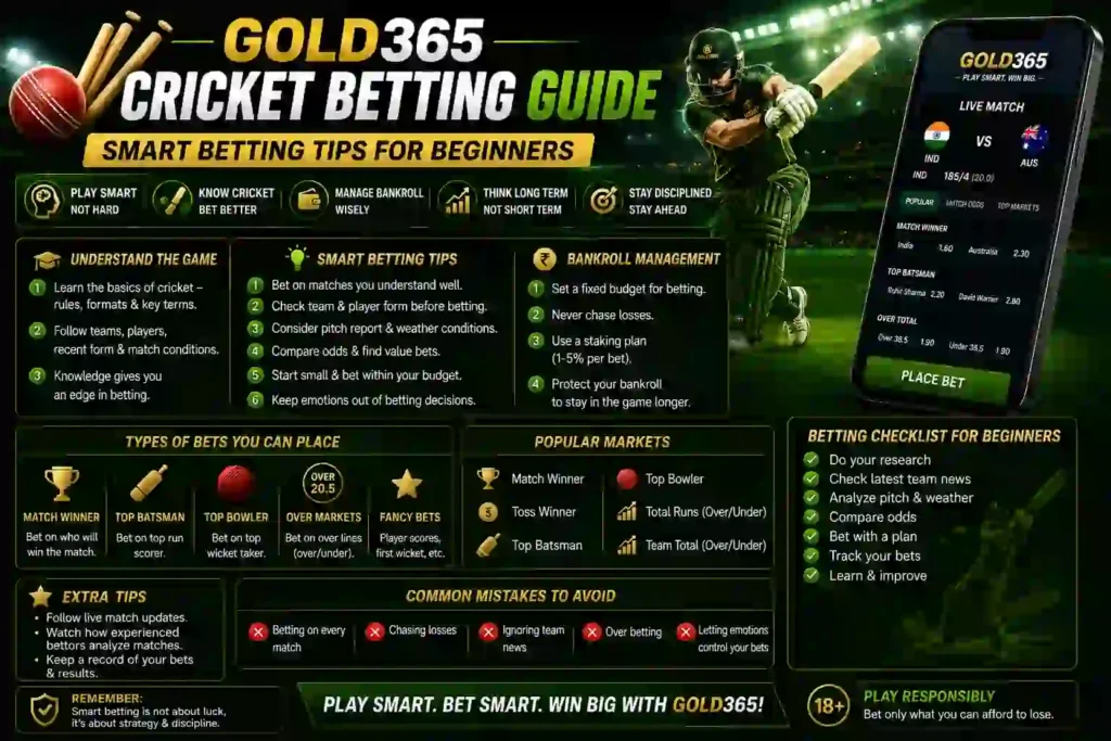 gold365 cricket betting