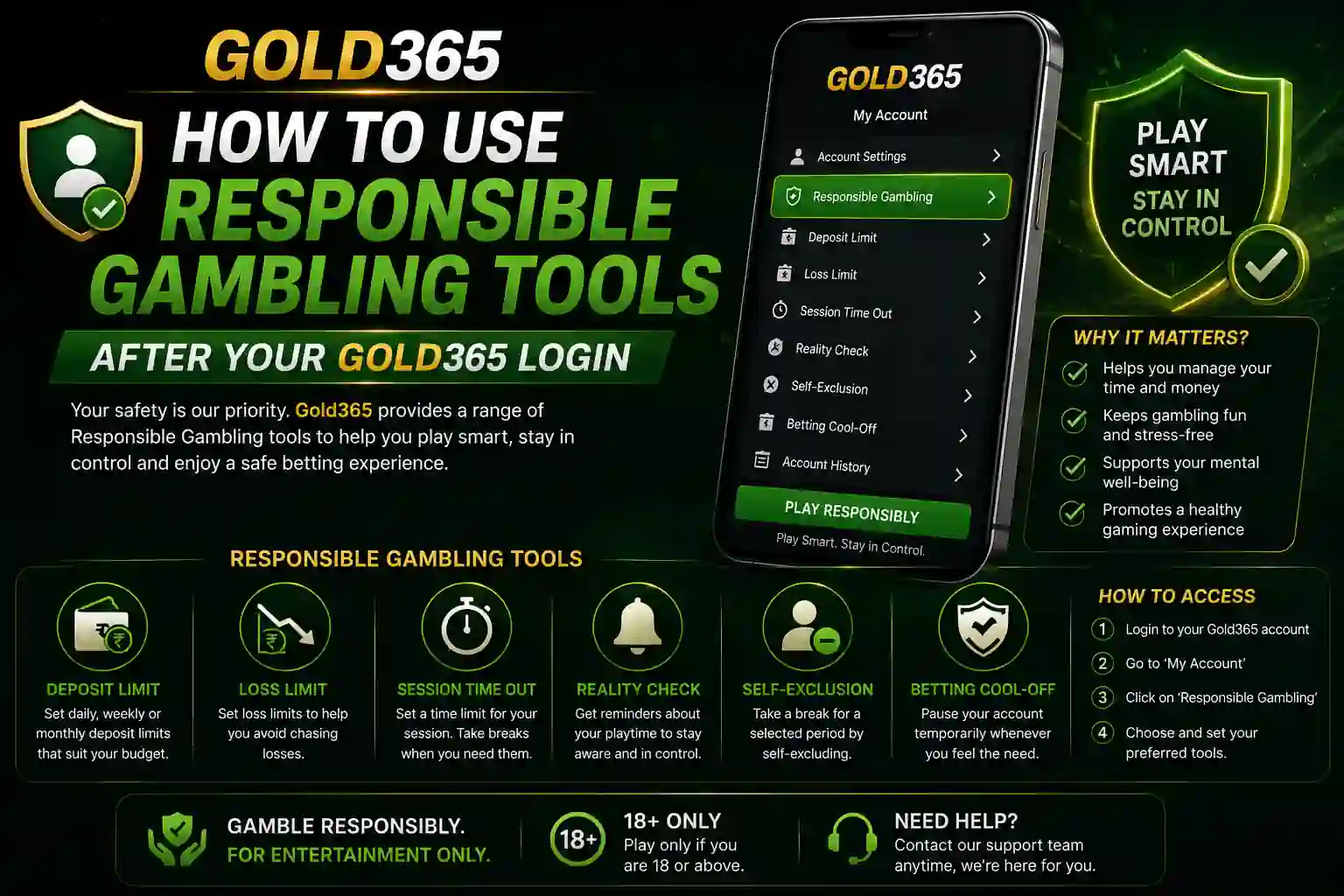 responsible gambling tools